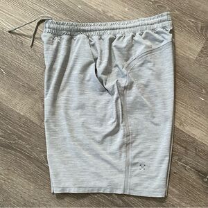 Lululemon Athletica Pace Breaker Linerless Shorts Size Medium Gray Colorway
